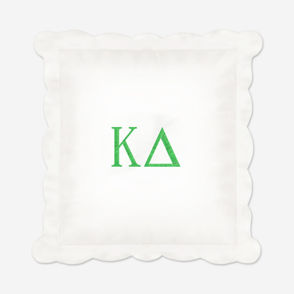 Kappa Delta Pillow Sham | Custom Sorority Home Décor