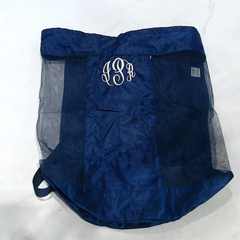 BLOOPER BAG: Monogrammed Beach Backpack Bag