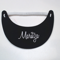 BLOOPER ACCESSORY: Monogrammed Foam Adjustable Visor