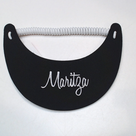 BLOOPER ACCESSORY: Monogrammed Foam Adjustable Visor