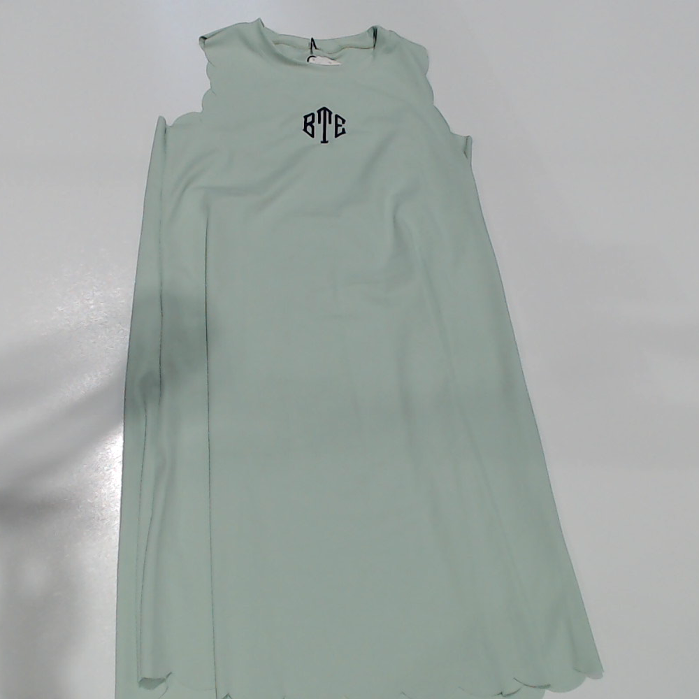 BLOOPER KIDS: Monogrammed Girls Scallop Dress