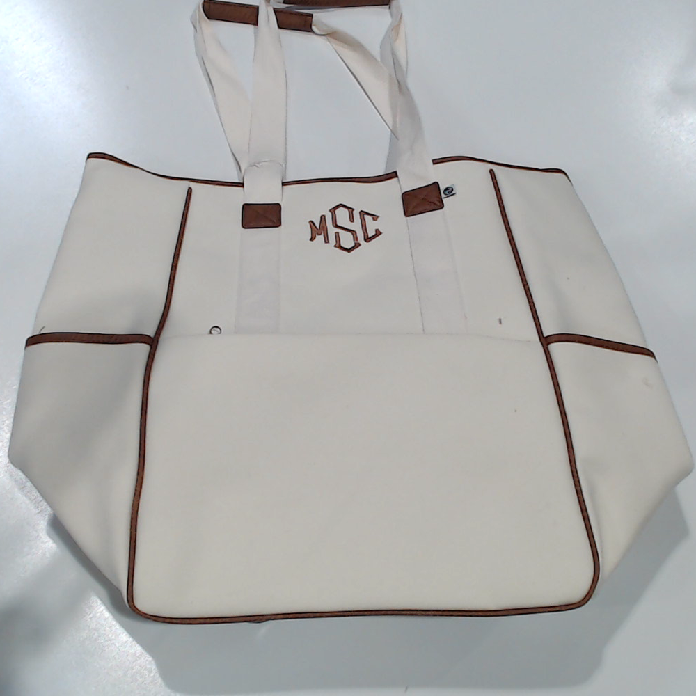 BLOOPER BAG: Monogrammed Rolling Tote