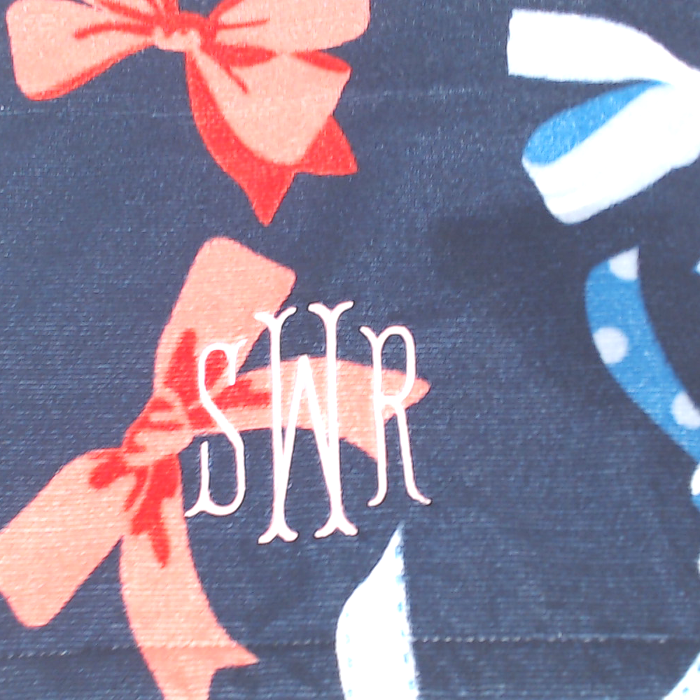 BLOOPER SWIM: Monogrammed Beach Towel