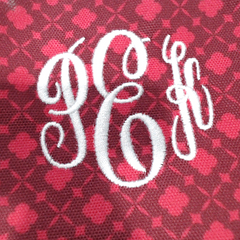 BLOOPER ACCESSORY: Monogrammed Bible Carrier