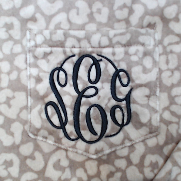BLOOPER CLOTHING: Monogrammed Softspun Lounge Shirt
