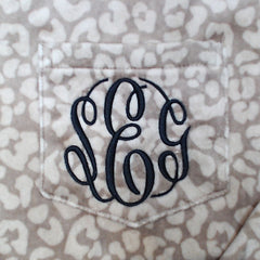 BLOOPER CLOTHING: Monogrammed Softspun Lounge Shirt
