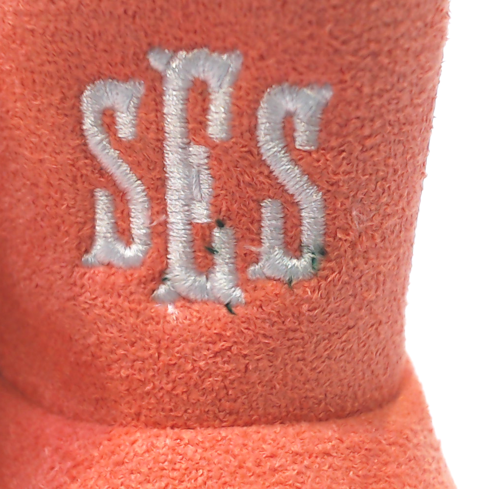 BLOOPER KIDS: Monogrammed Baby Booties