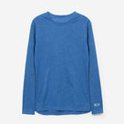 Monogrammed Long Sleeve Crewneck Shirt | Royal Blue