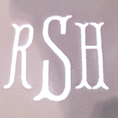 BLOOPER BAG: Monogrammed Shoulder Tote