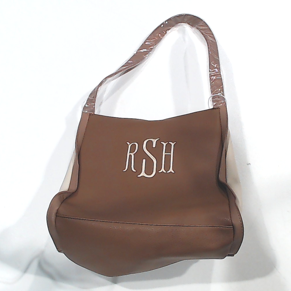 BLOOPER BAG: Monogrammed Shoulder Tote