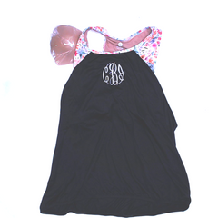 BLOOPER SWIM: Monogrammed Tankini