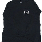 BLOOPER CLOTHING: Monogrammed Long Sleeve Midi Dress