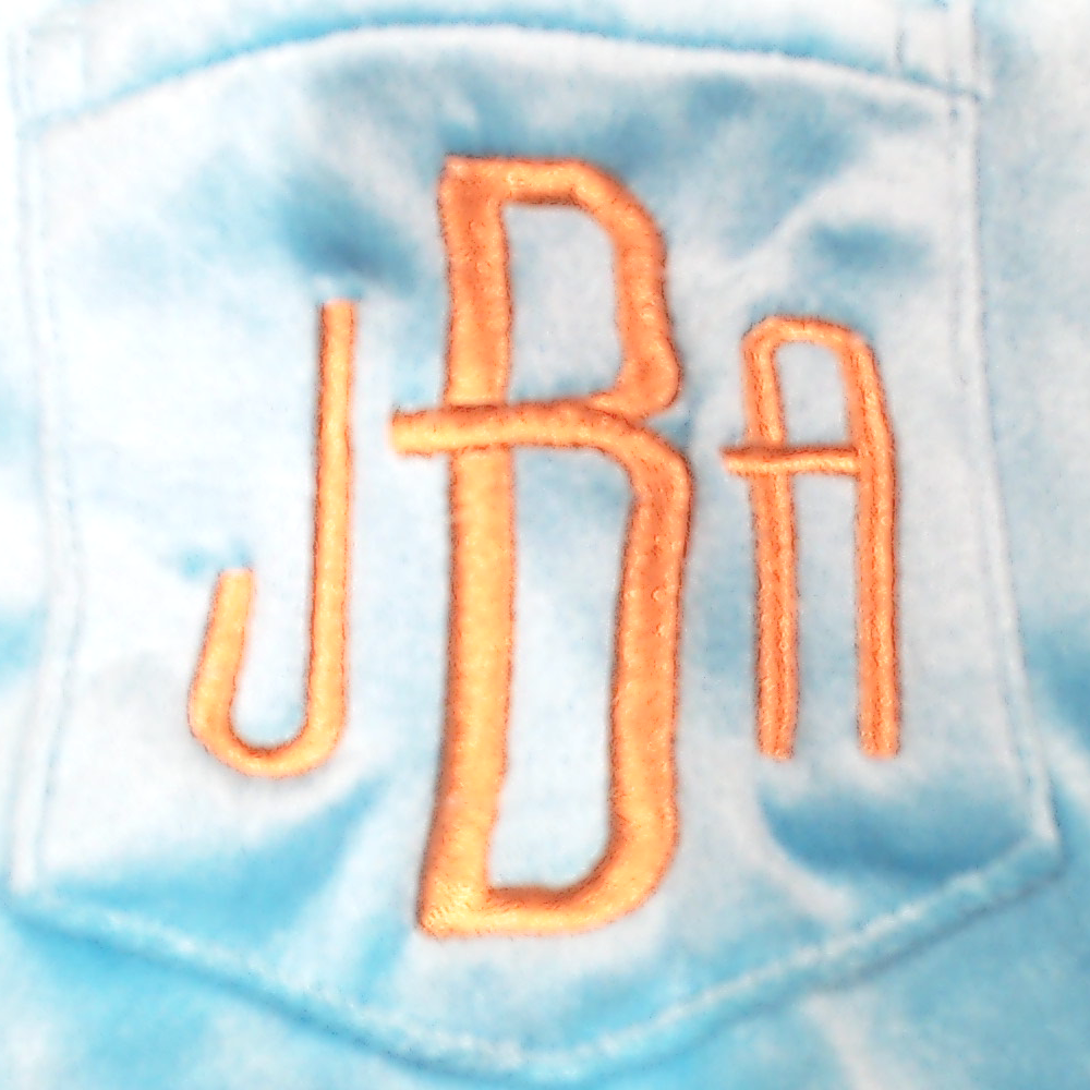 BLOOPER CLOTHING: Monogrammed Softspun Sweatshirt