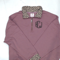 BLOOPER CLOTHING: Monogrammed Quarter Zip Sweatshirt