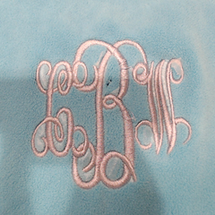 BLOOPER CLOTHING: Monogrammed Puff Sleeve Fleece Pullover