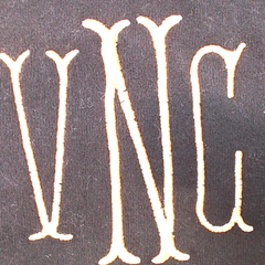 BLOOPER CLOTHING: Monogrammed Cowl Neck Poncho