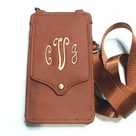 BLOOPER BAG: Monogrammed Phone Crossbody