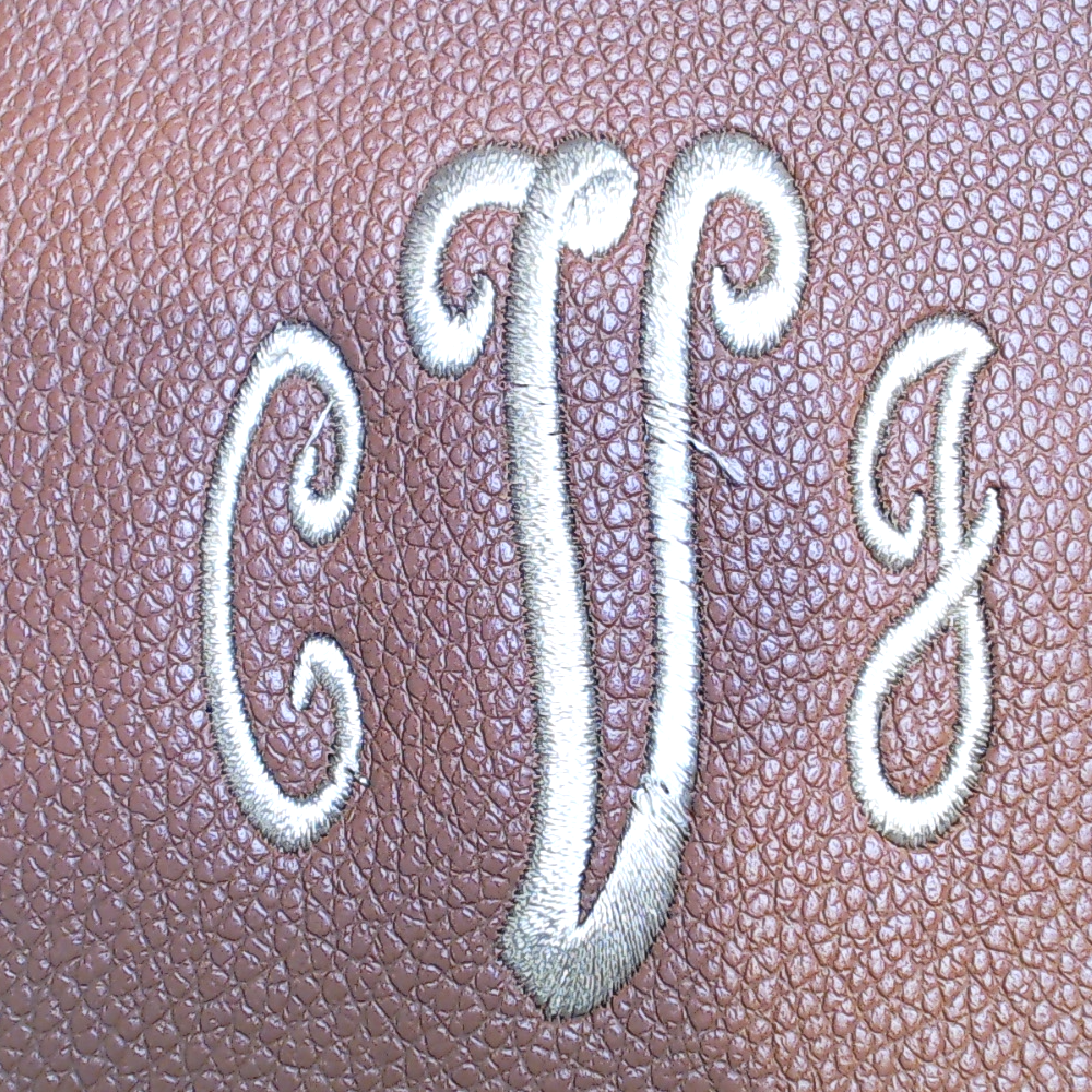 BLOOPER BAG: Monogrammed Phone Crossbody