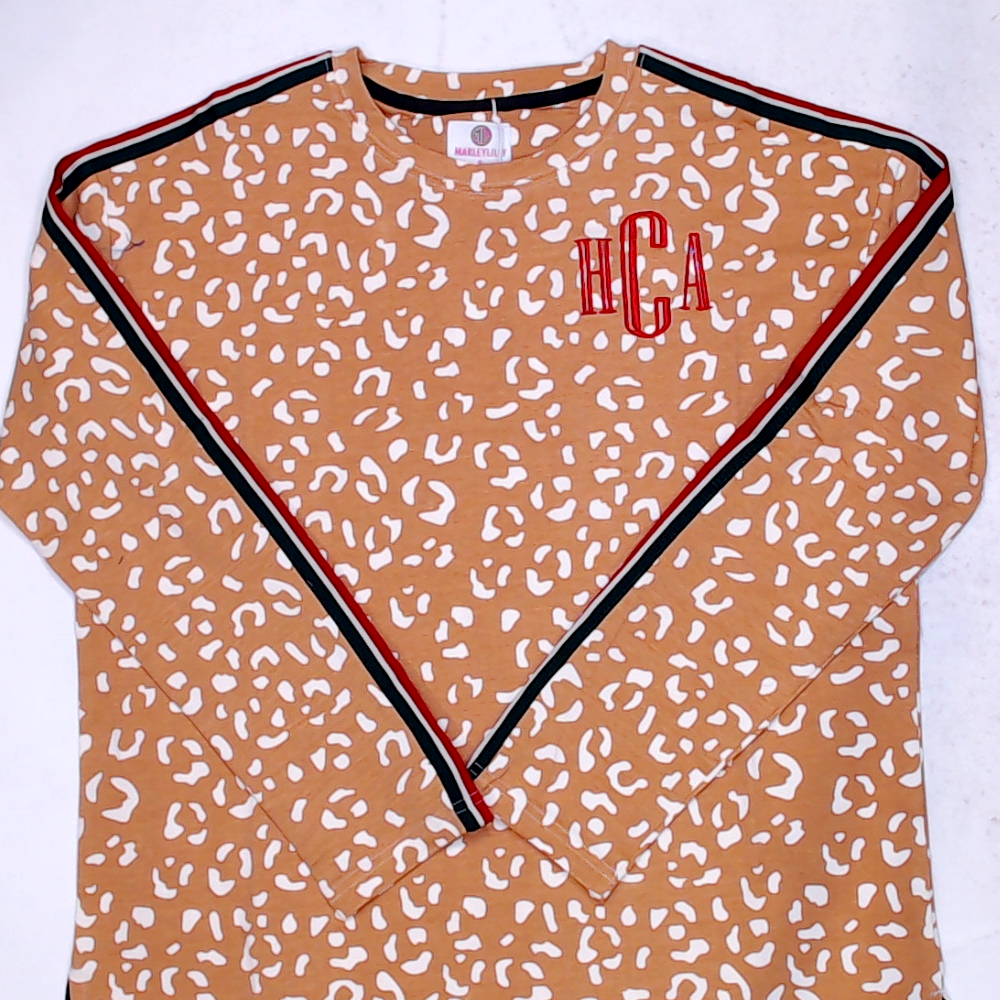 BLOOPER CLOTHING: Monogrammed Lightweight Sweatshirt