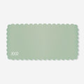 Alpha Chi Omega Desk Mat in Light Mint | Faux Leather Sorority Desk Mat