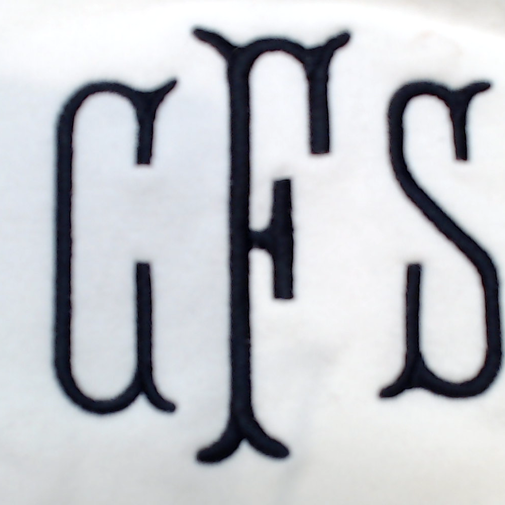 BLOOPER CLOTHING: Monogrammed Quarter Zip Sweatshirt