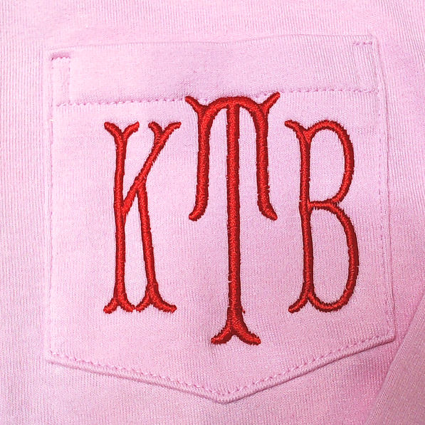 BLOOPER KIDS: Monogrammed Kids Christmas Tree Shirt