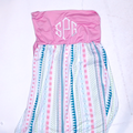 BLOOPER SWIM: Monogrammed Beach Cover Up