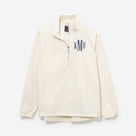 Monogrammed Windbreaker Pullover | Ivory