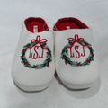 BLOOPER SHOES: Monogrammed Slippers