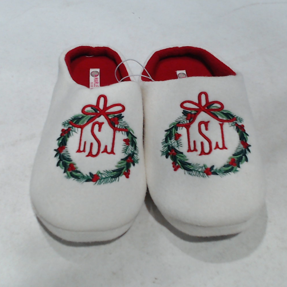 BLOOPER SHOES: Monogrammed Slippers