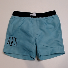 BLOOPER KIDS: Monogrammed Boys Swim Trunks
