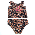 BLOOPER KIDS: Monogrammed Kids Ruffle Tankini