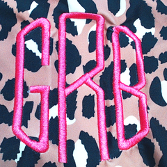 BLOOPER KIDS: Monogrammed Kids Ruffle Tankini