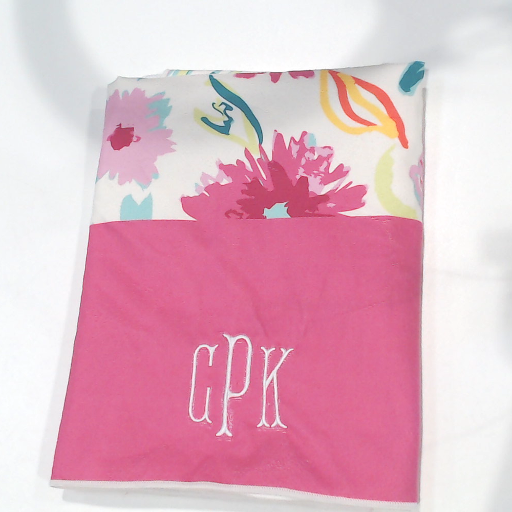 BLOOPER SWIM: Monogrammed Beach Towel