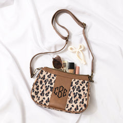 classic cheetah pocketbook flatlay