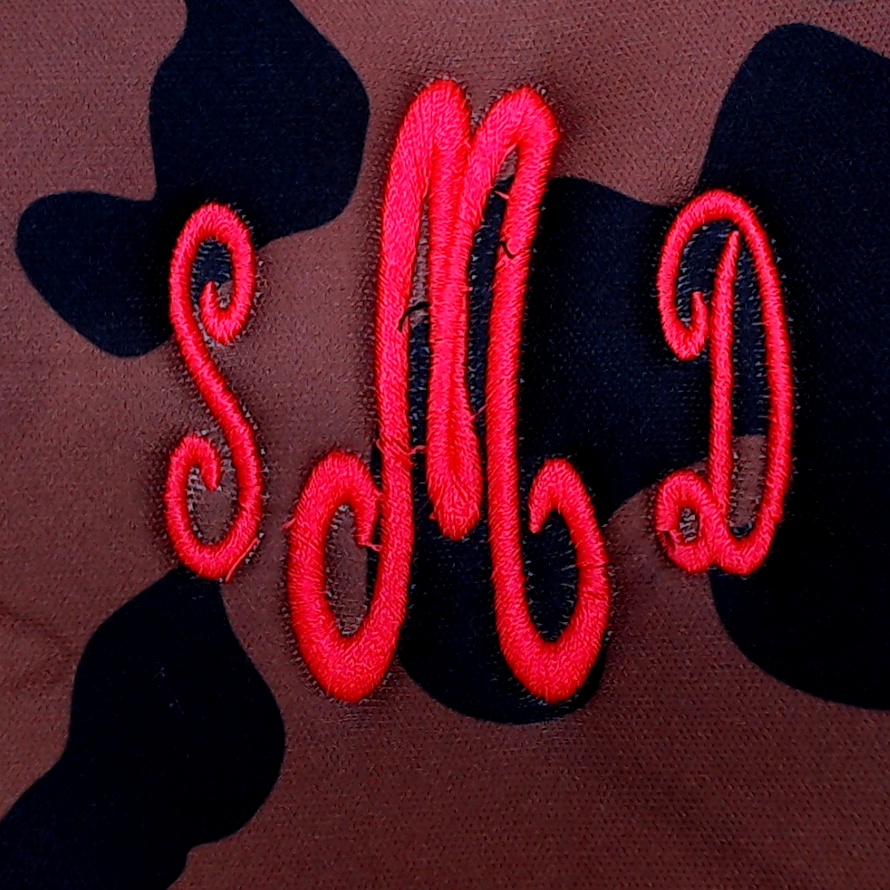 BLOOPER BAG: Monogrammed Neoprene Phone Crossbody