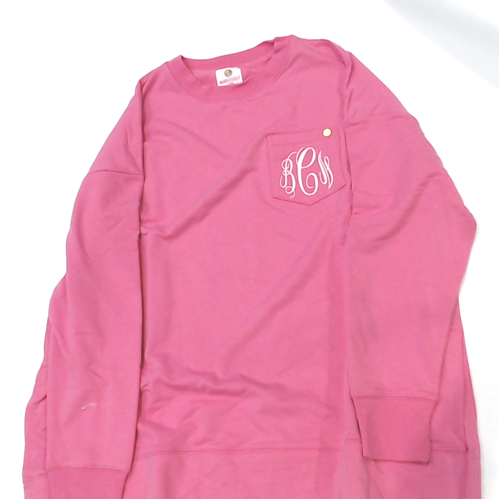 BLOOPER CLOTHING: Monogrammed Crewneck Sweatshirt