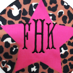 BLOOPER KIDS: Monogrammed Girls Cheetah Crossbody Bag