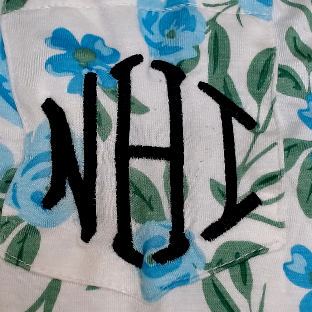 BLOOPER CLOTHING: Monogrammed Jersey T-Shirt