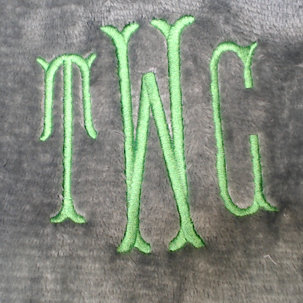 BLOOPER KIDS: Monogrammed Kids Blanket Hoodie