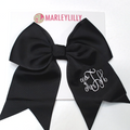 BLOOPER KIDS: Monogrammed Girls Hair Bow