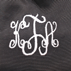 BLOOPER KIDS: Monogrammed Girls Hair Bow