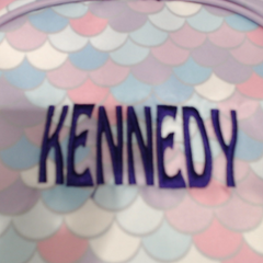 BLOOPER KIDS: Monogrammed Backpack