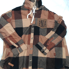 BLOOPER CLOTHING: Monogrammed Shacket