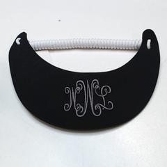 BLOOPER ACCESSORY: Monogrammed Bride Tribe Visor