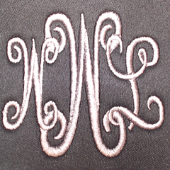 BLOOPER ACCESSORY: Monogrammed Bride Tribe Visor