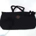 BLOOPER BAG: Monogrammed Diamond Quilted Weekender