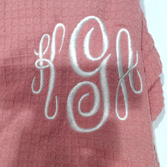 BLOOPER CLOTHING: Monogrammed Waffle Shirt