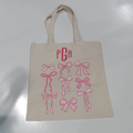 BLOOPER BAG: Monogrammed Bow Tote