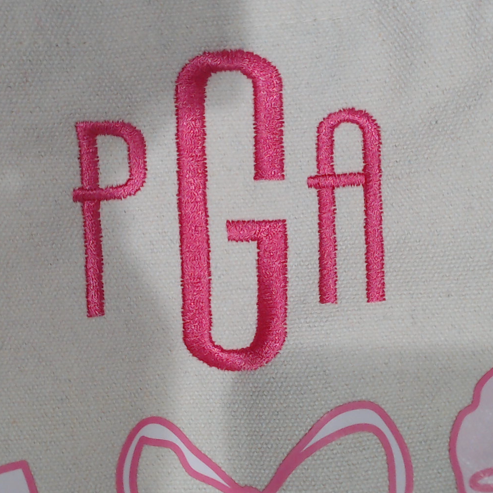 BLOOPER BAG: Monogrammed Bow Tote